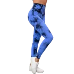 Calzas Leggings Push Up Azul - Imagen 3