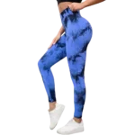 Calzas Leggings Push Up Azul - Imagen 2