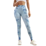 Calzas Leggings Push Up Celeste - Imagen 3