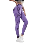 Calzas Leggings Push Up Morada - Imagen 4