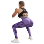 Calzas Leggings Push Up Morada - Imagen 5