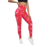 Calzas Leggings Push Up Rojo - Imagen 3