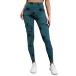 Calzas Leggings Push Up Verde Oscuro - Imagen 4