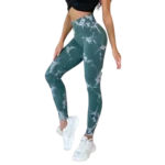 Calzas Leggings Push Up Verde Opaco