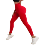 Calzas Leggings Push Up Alta Rojo