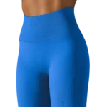 Calzas Leggings Push Up Sólido Azul 2