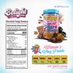 Belight Women Whey Protein – 2 lbs Proteína para mujer, Chocolate Fudge Brownie - Imagen 2