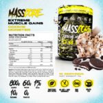 MassCore EXTREME Muscle Gains – 7 lbs / 16 servicios, cookie monster Cookie Monster - Imagen 2