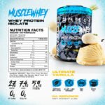 Proteina Hexacore Muscle Whey isolate 4.8 libras 64 servicios Ultimate Vainilla - Imagen 2