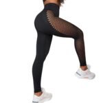 Calzas Leggings Push Up con Malla Tiro Alto Sukha Negro