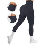 Calzas Leggings Push Up Soporte Tiro Alto Sukha Negro - Imagen 2