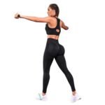 Conjunto Push Up Sin Mangas Tiro Alto Celular Negro - Imagen 2
