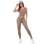 Enterito Push Up Sin Mangas Beige