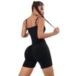 Enterito Push Up Sin Mangas Corto Negro - Imagen 3