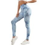 Calzas Leggings Push Up Celeste - Imagen 3