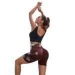 Calzas Leggings Corto Push Up Cafe Oscuro - Imagen 5