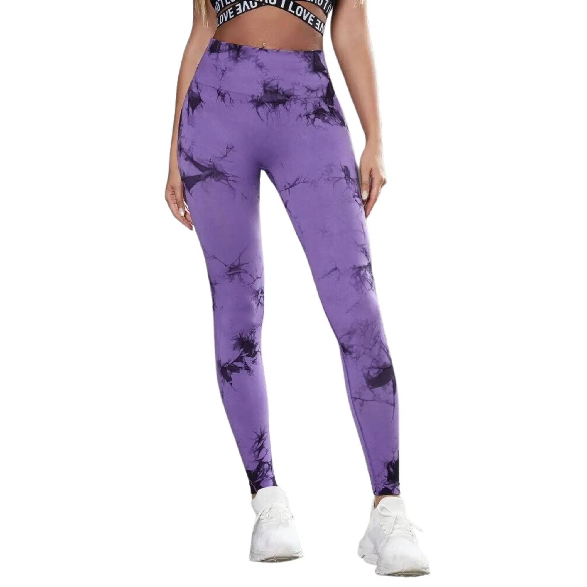 Calzas Leggings Push Up Morada - Imagen 2
