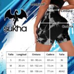 Calzas Leggings Corto Push Up Cafe Oscuro - Imagen 6