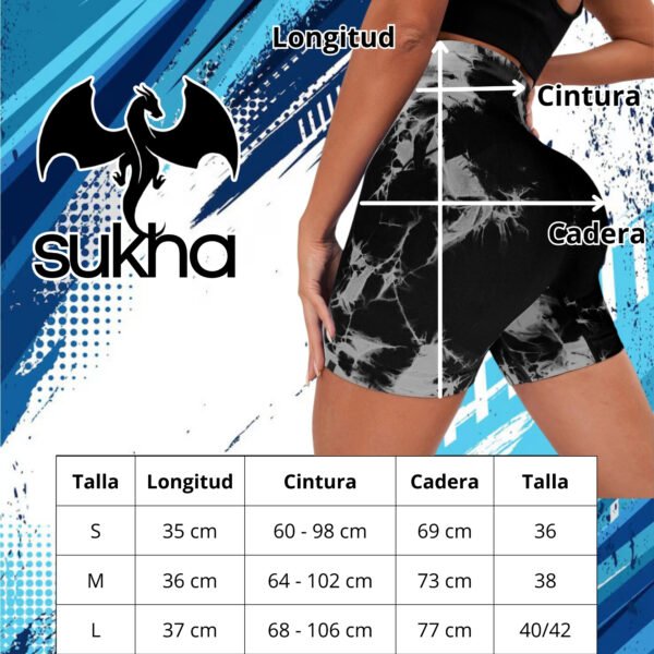 Calzas Leggings Corto Push Up Cafe Oscuro