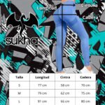 Calzas Leggings Push Up Soporte Tiro Alto Sukha Negro - Imagen 3