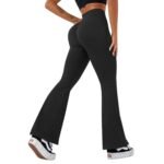 Calzas Leggings Push Up Alta Flare Negro