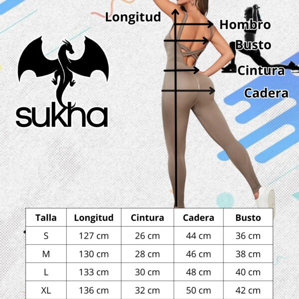 Enterito Push Up Sin Mangas Beige